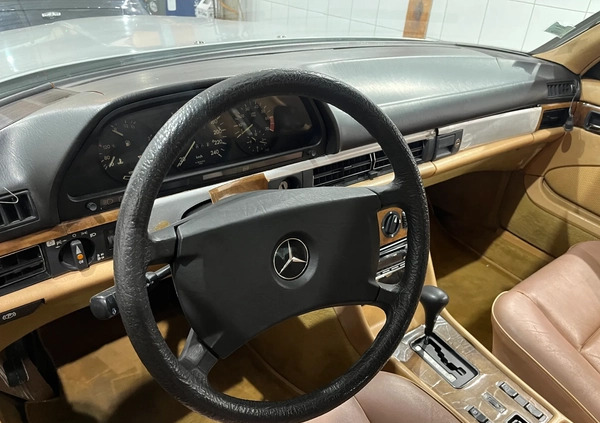 Mercedes-Benz Klasa S cena 41900 przebieg: 121572, rok produkcji 1984 z Wojnicz małe 407